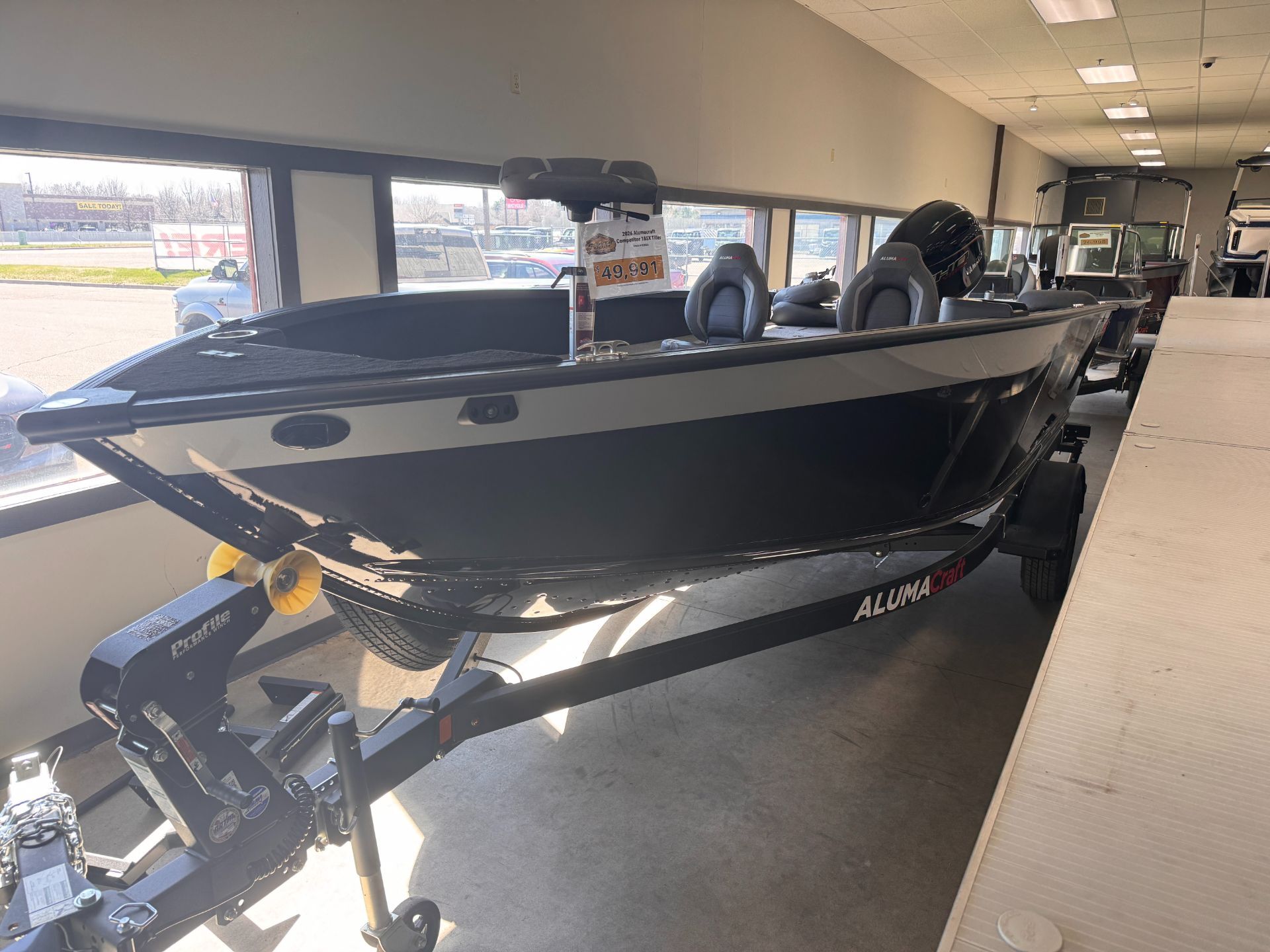 2026 Alumacraft COMPETITOR 185X TILLER SHADOW 185 SC in ramsey MN