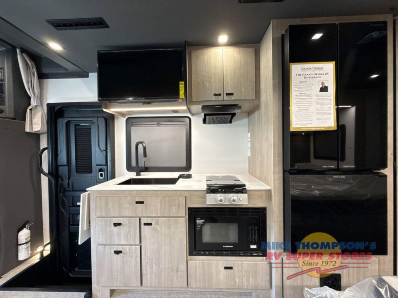 A photo of this 2026 Grand Design Lineage Series M 25FW