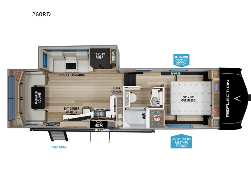 2026 Grand Design Reflection 150 Series 260RD in corinth TX