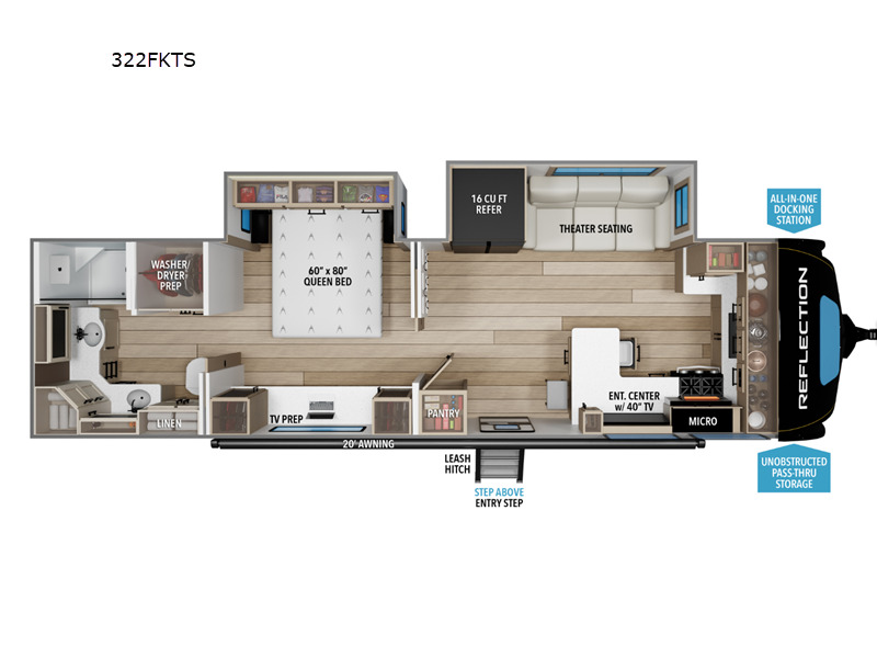 2026 Grand Design Reflection 322FKTS in sanger TX