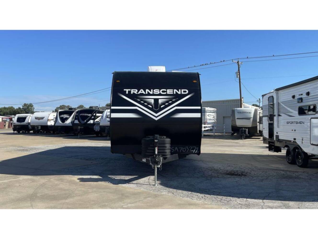 A photo of this 2026 Grand Design Transcend 325BHT