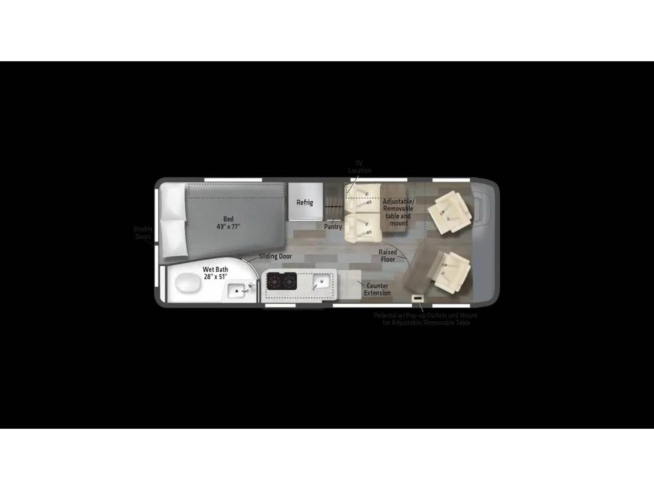 A photo of this 2026 Winnebago Travato 59G