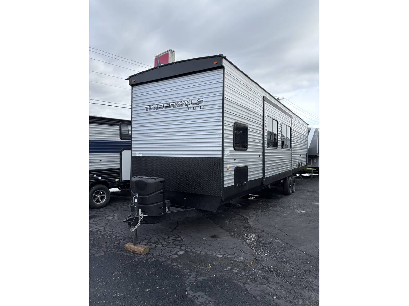A photo of this 2023 Forest River CHEROKEE TIMBERWOLF 36FB0P