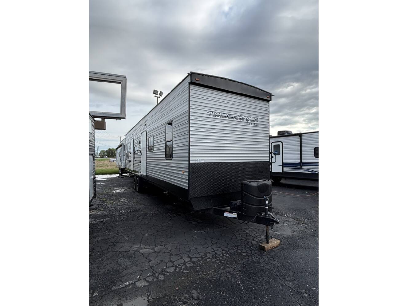 A photo of this 2023 Forest River CHEROKEE TIMBERWOLF 36FB0P