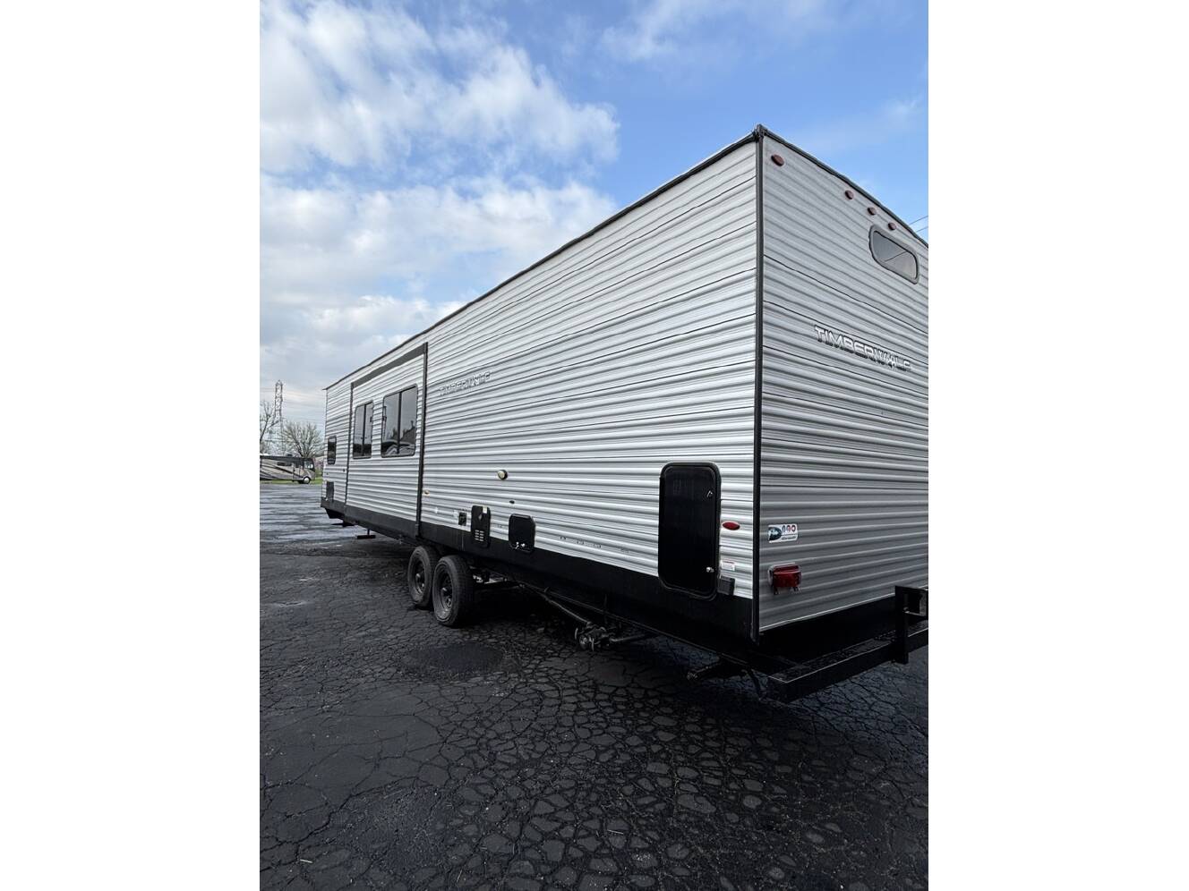 A photo of this 2023 Forest River CHEROKEE TIMBERWOLF 36FB0P