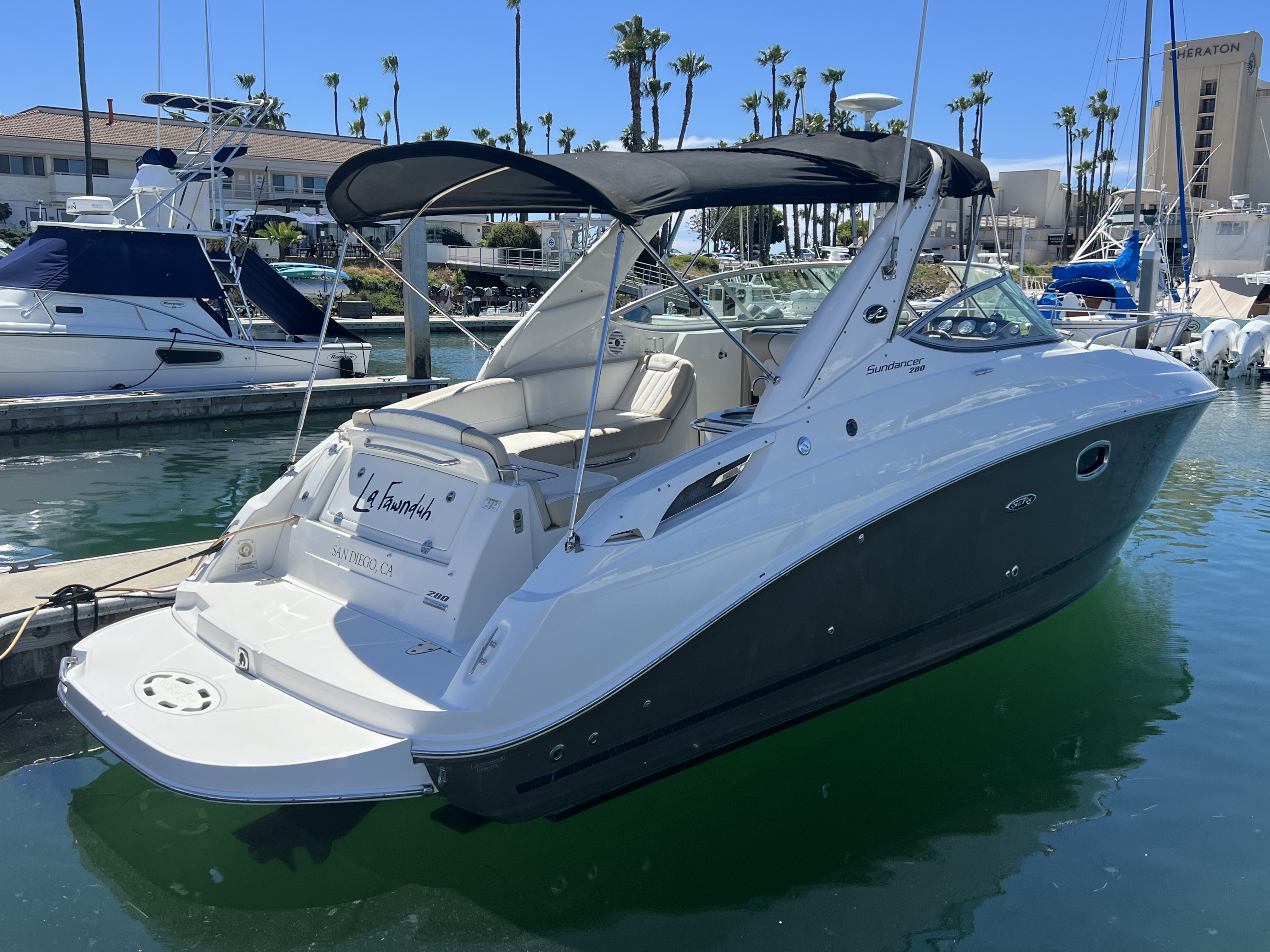 2013 Sea Ray 280 SUNDANCER in san diego CA