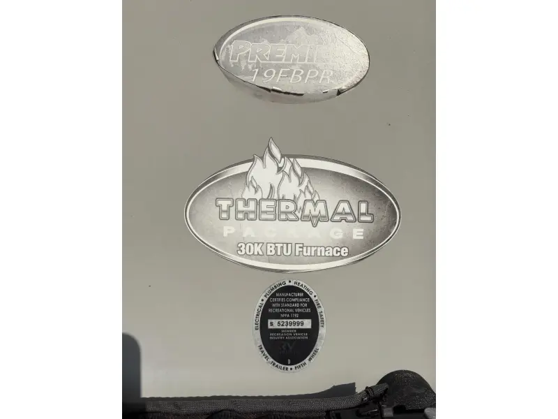 2019 Keystone Bullet PREMIERE ULTRA LITE 19FBPR