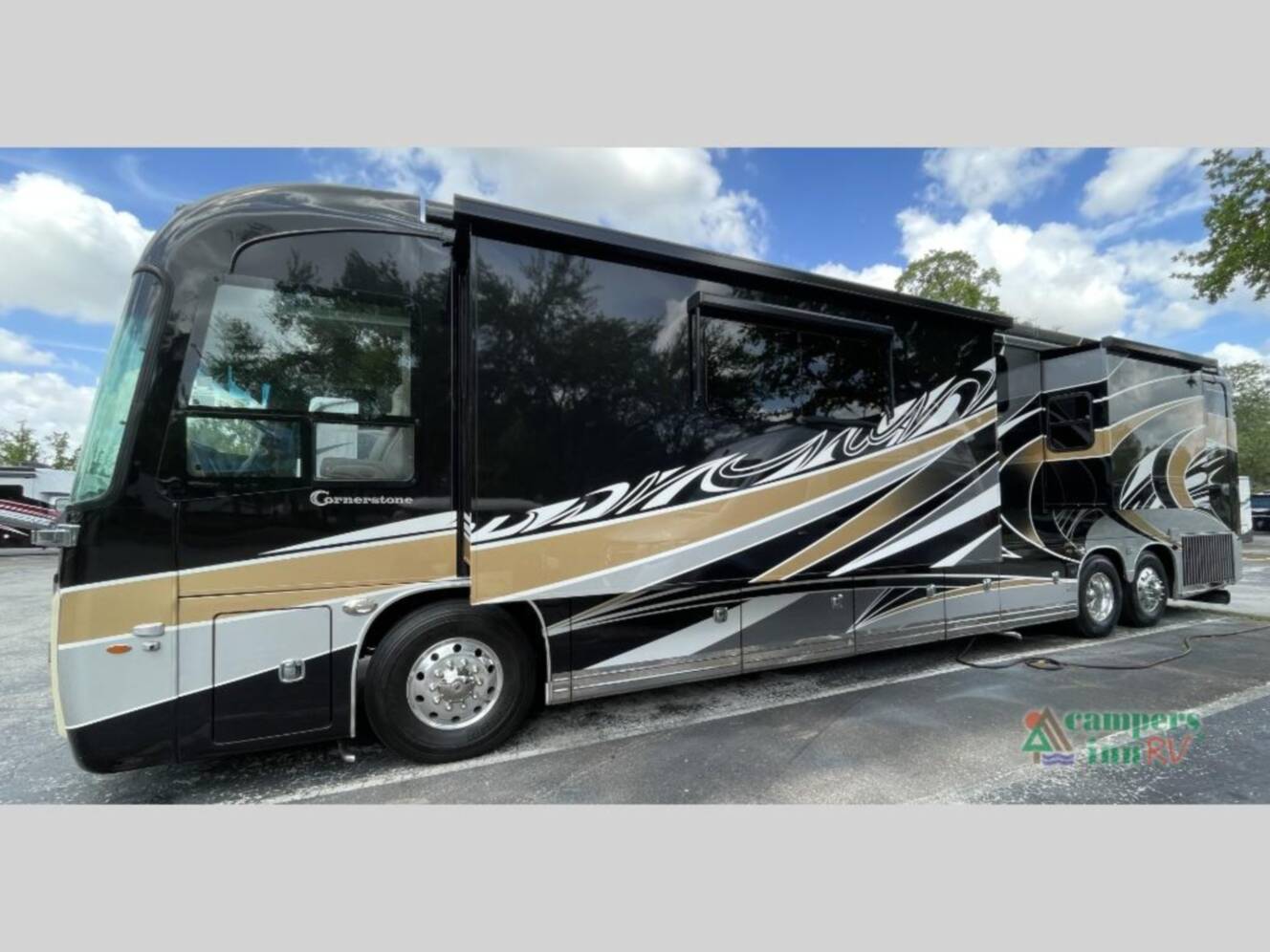 A photo of this 2019 Entegra Coach Cornerstone 45B