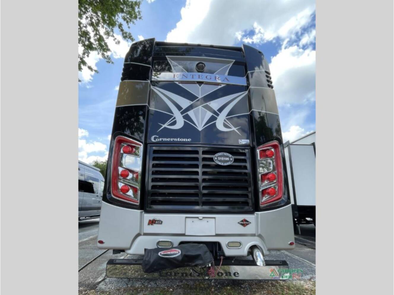 A photo of this 2019 Entegra Coach Cornerstone 45B