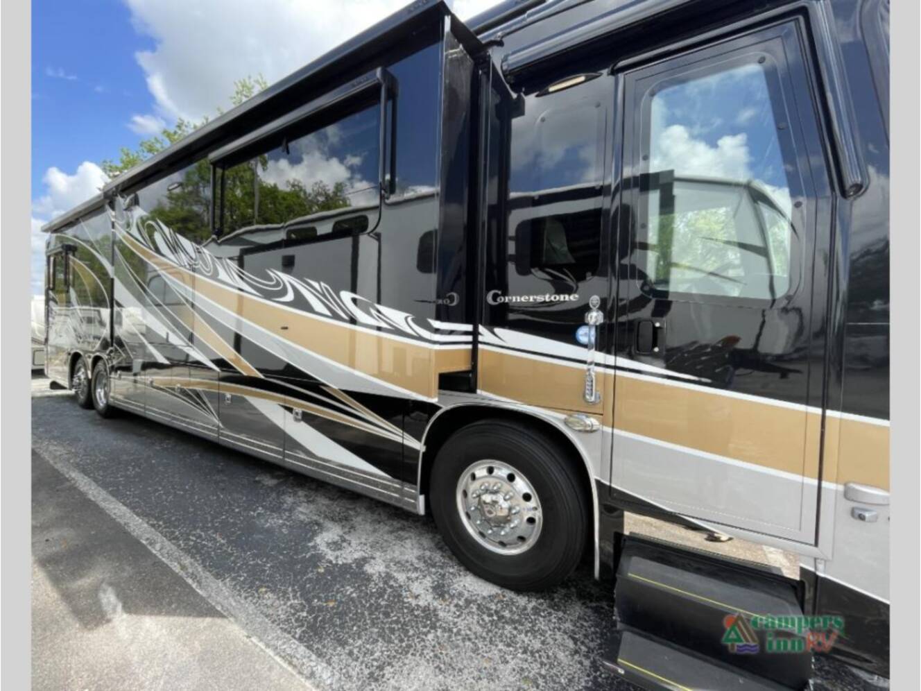 A photo of this 2019 Entegra Coach Cornerstone 45B