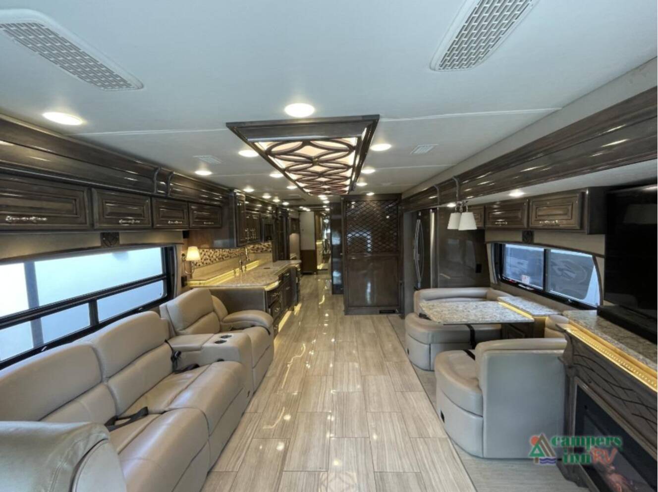 A photo of this 2019 Entegra Coach Cornerstone 45B