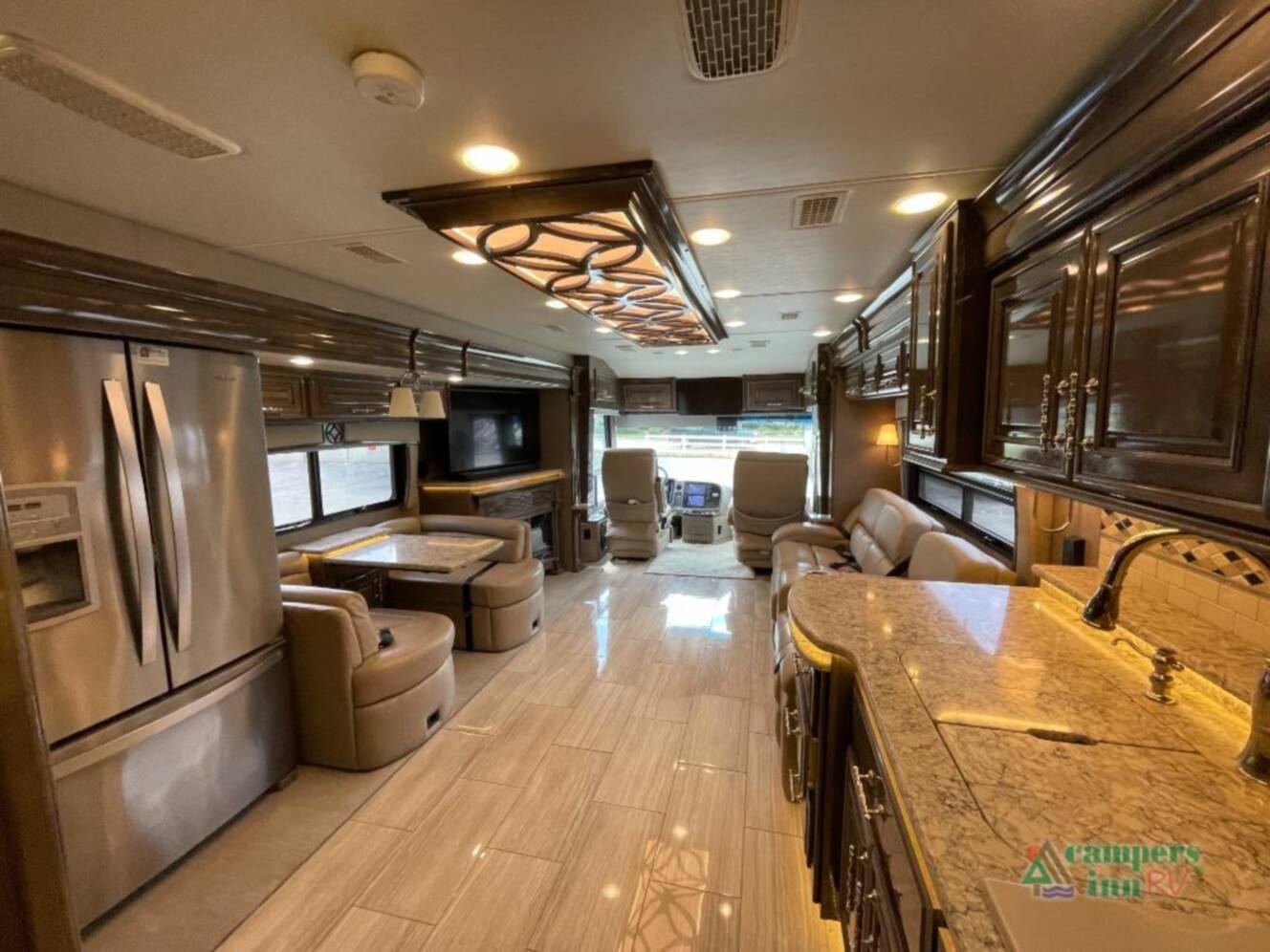A photo of this 2019 Entegra Coach Cornerstone 45B