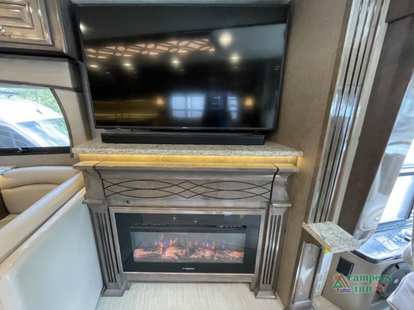 A photo of this 2019 Entegra Coach Cornerstone 45B