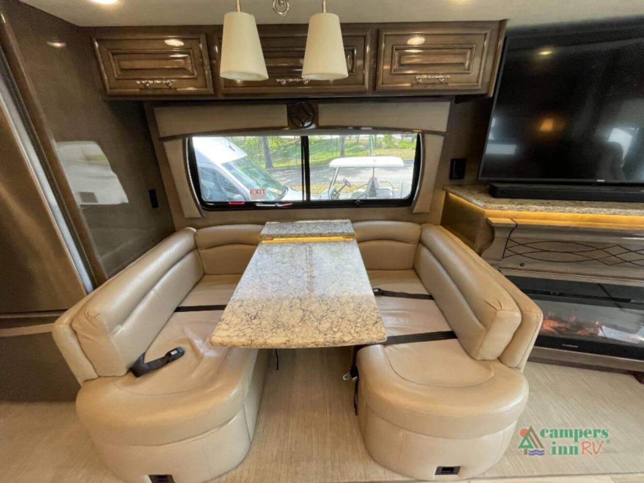 A photo of this 2019 Entegra Coach Cornerstone 45B
