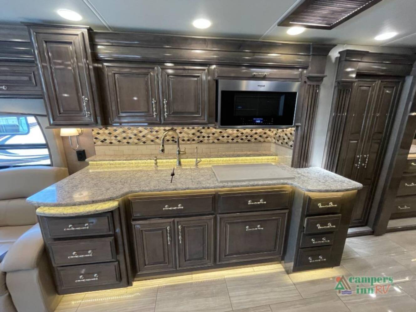 A photo of this 2019 Entegra Coach Cornerstone 45B