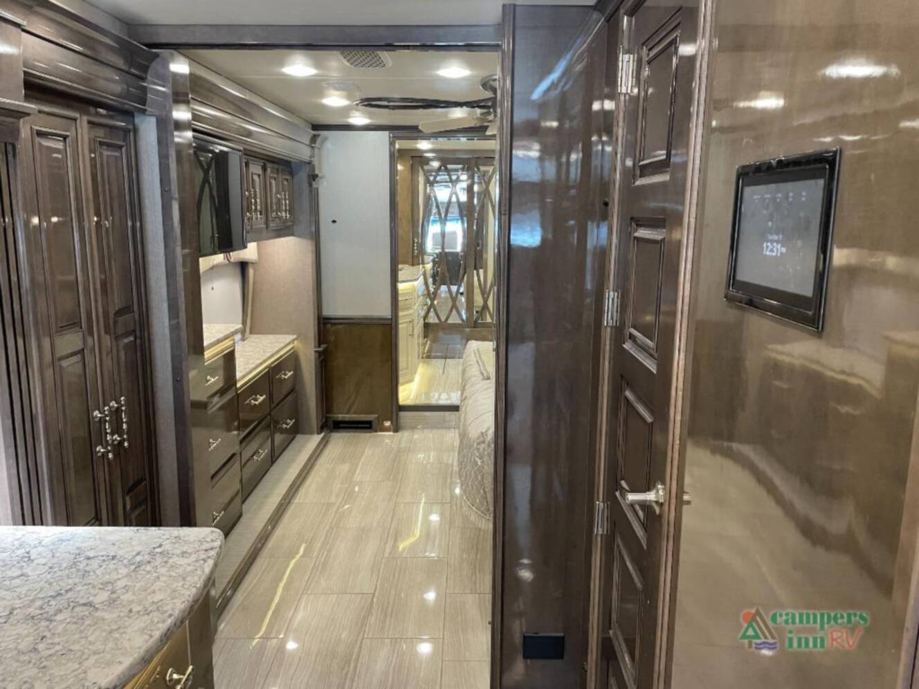A photo of this 2019 Entegra Coach Cornerstone 45B