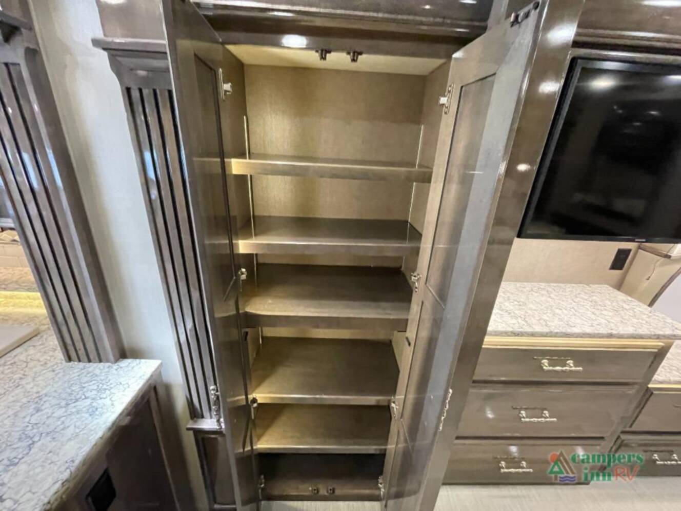 A photo of this 2019 Entegra Coach Cornerstone 45B