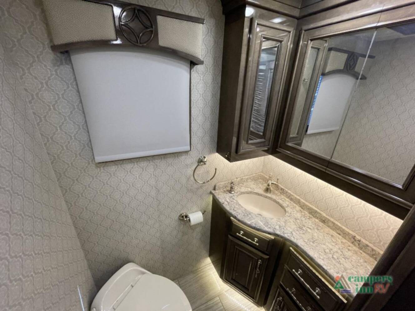 A photo of this 2019 Entegra Coach Cornerstone 45B