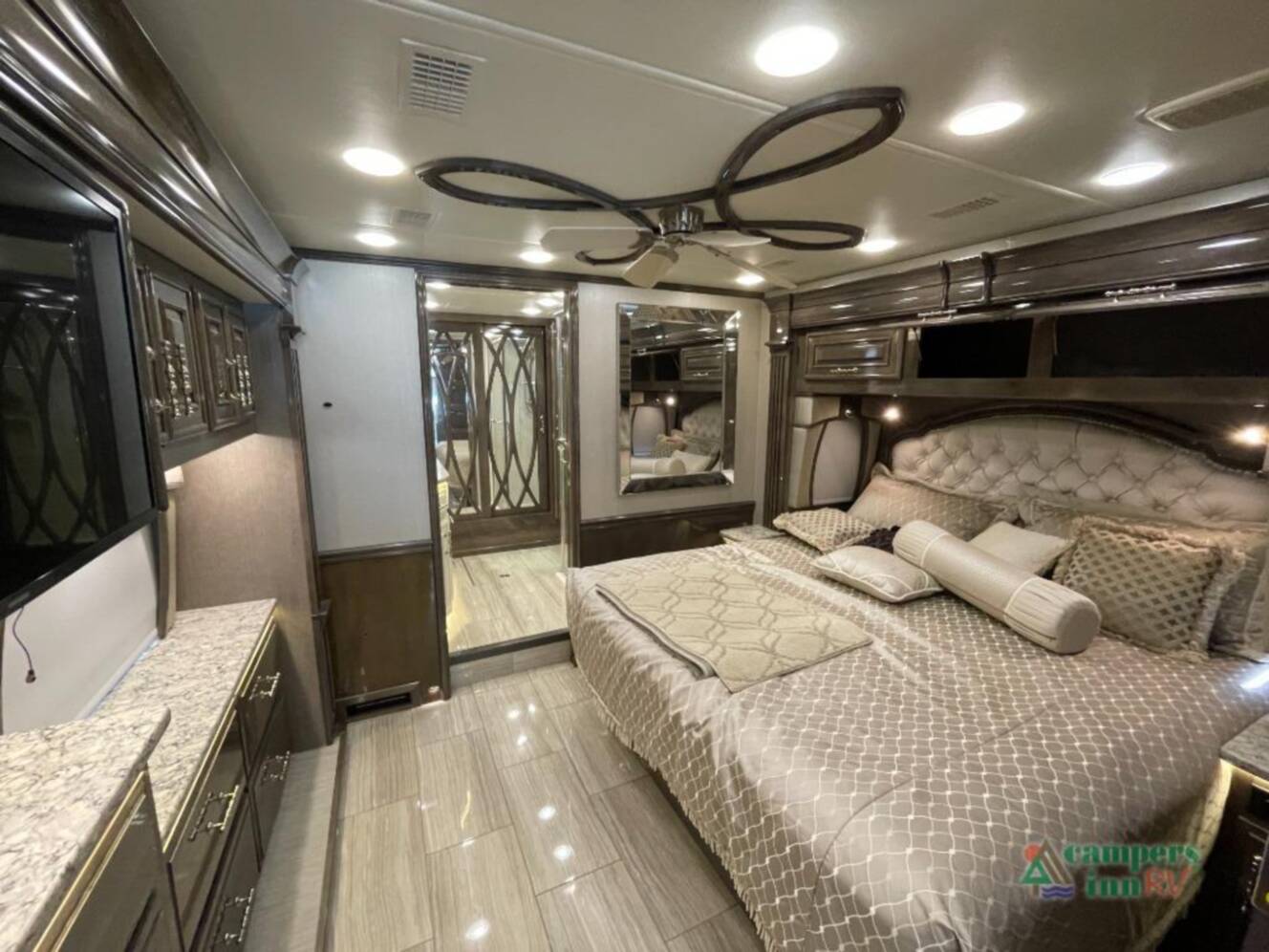 A photo of this 2019 Entegra Coach Cornerstone 45B