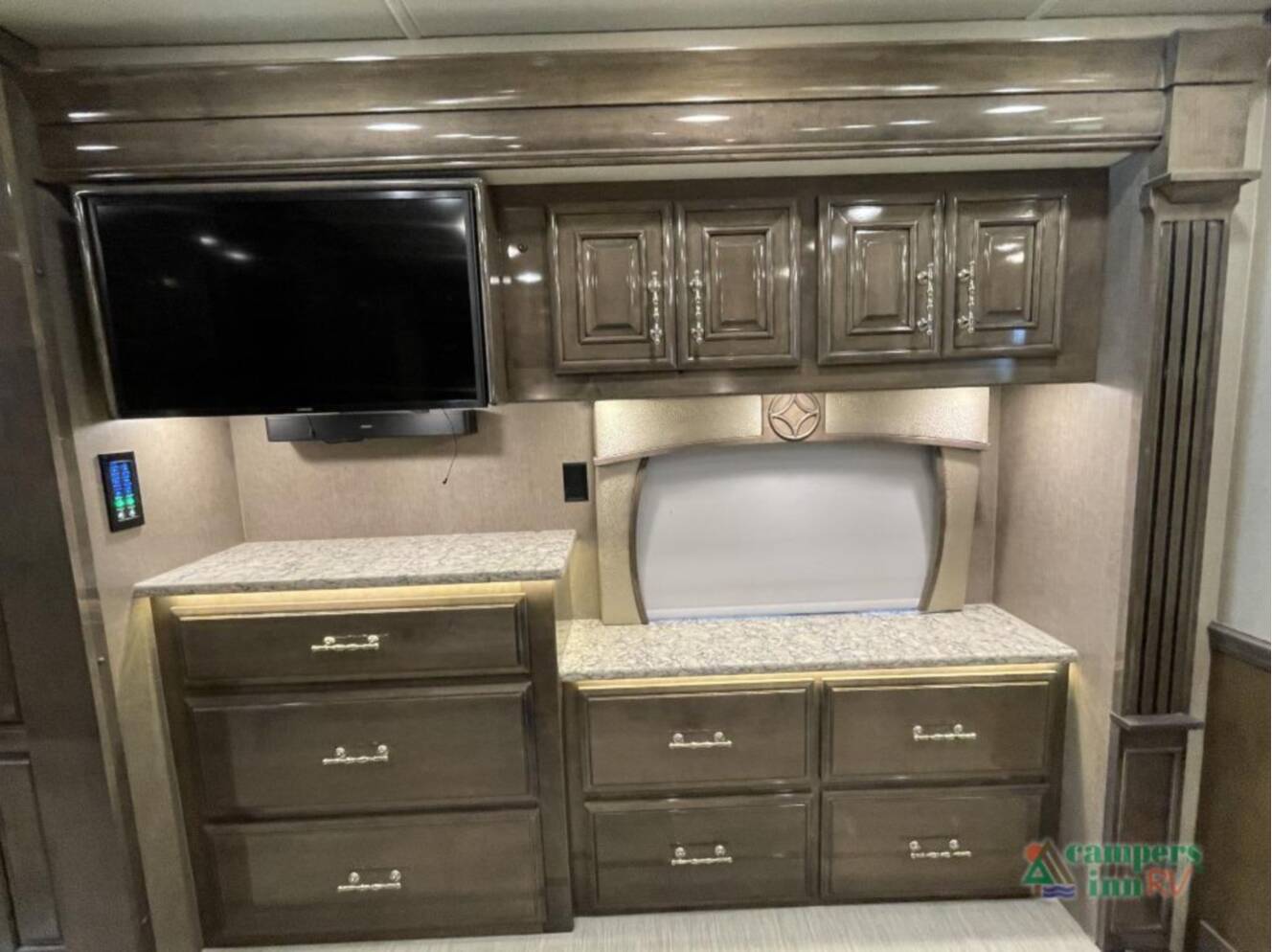 A photo of this 2019 Entegra Coach Cornerstone 45B