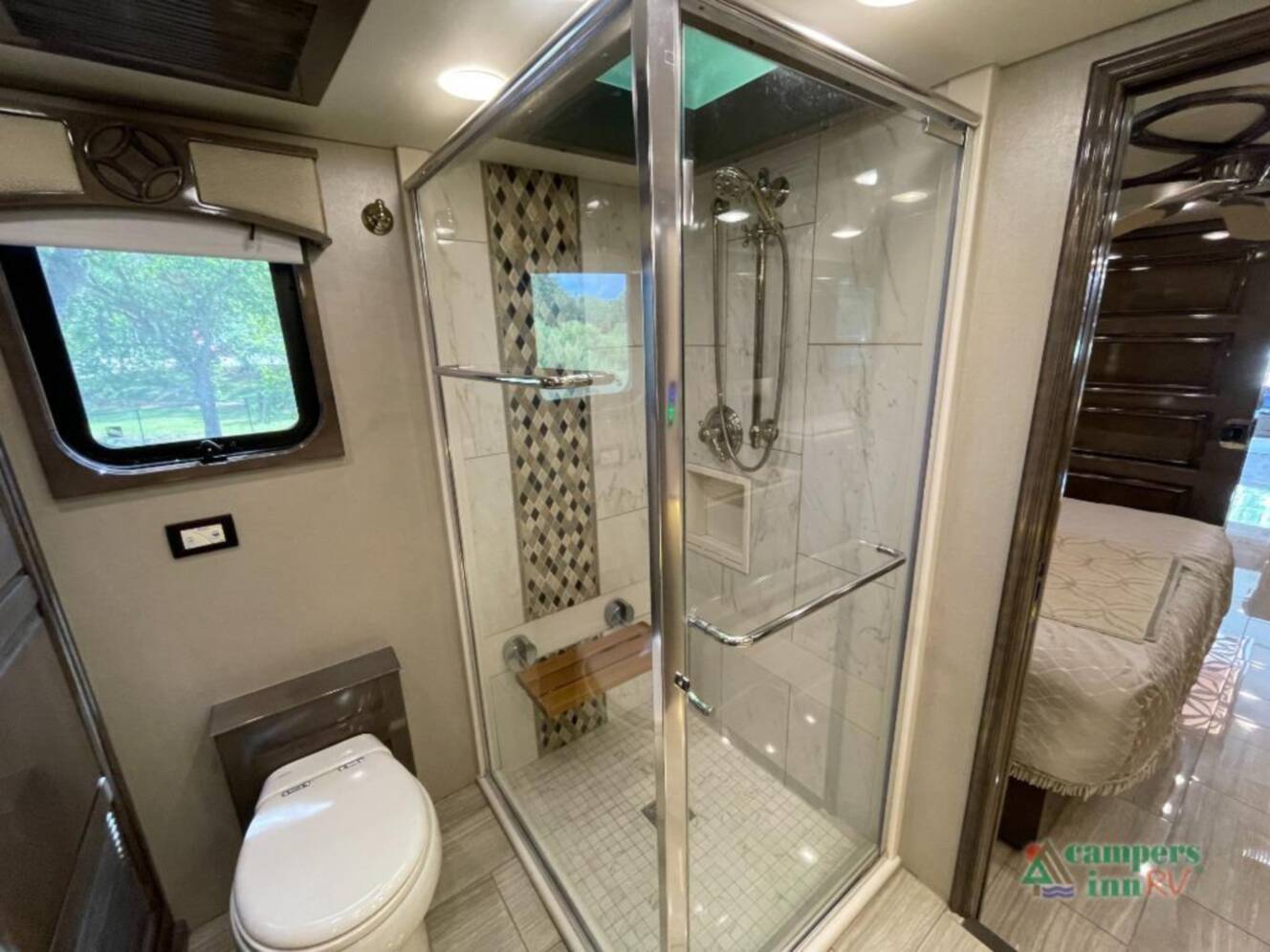 A photo of this 2019 Entegra Coach Cornerstone 45B