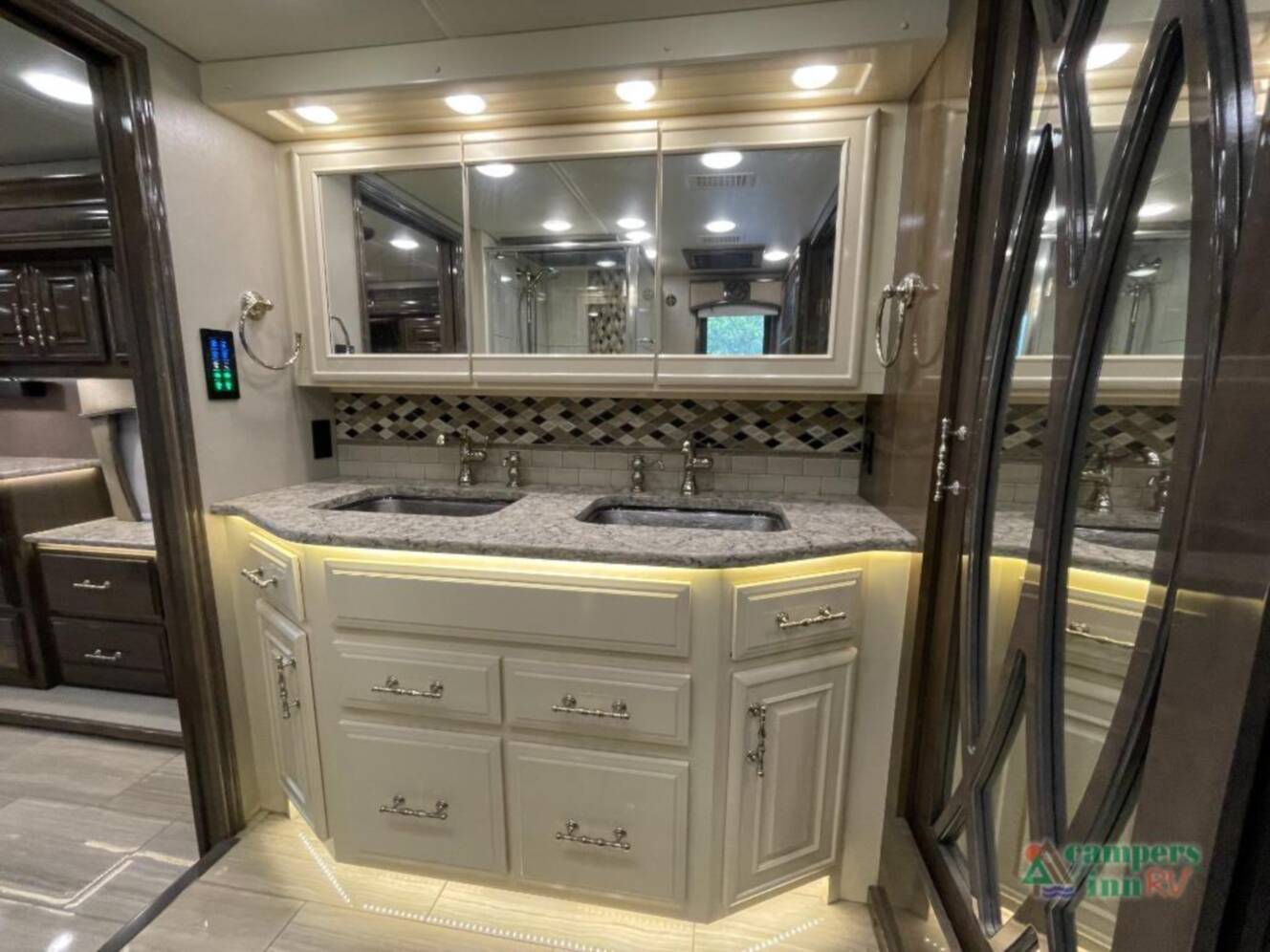 A photo of this 2019 Entegra Coach Cornerstone 45B