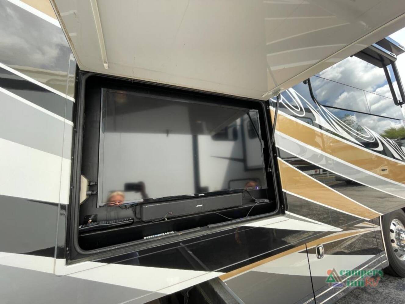 A photo of this 2019 Entegra Coach Cornerstone 45B