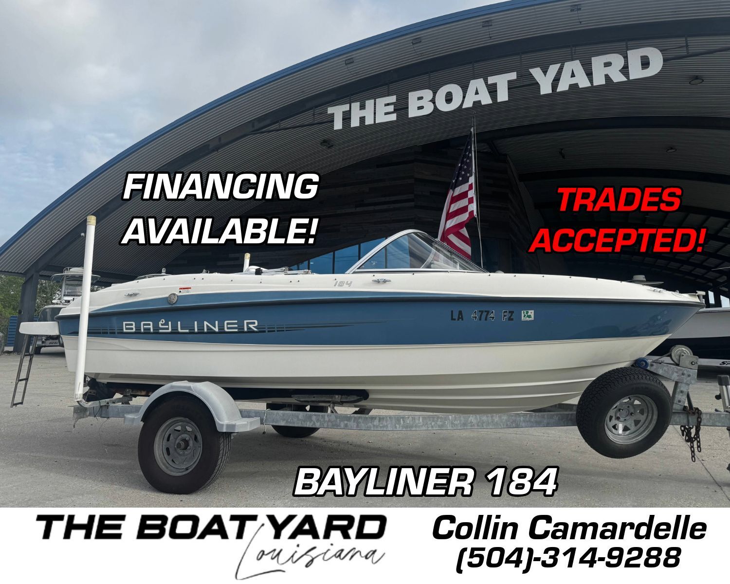 2011 Bayliner 184 in marrero LA