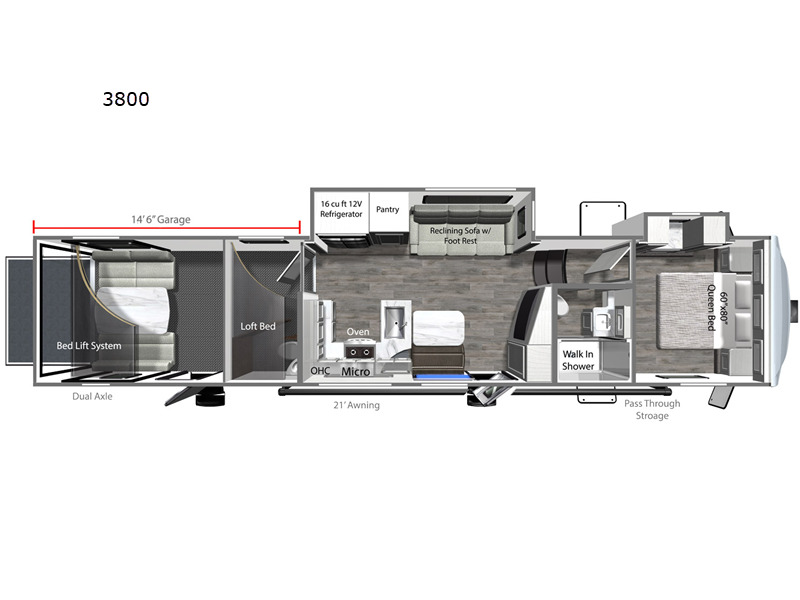2026 Dutchmen Rv Voltage V-Series 3800 in glenpool OK