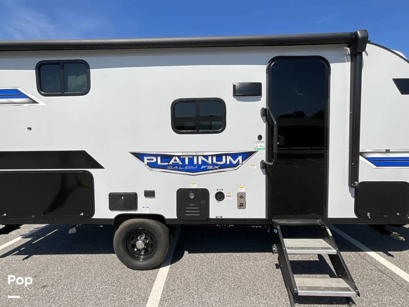 A photo of this 2024 Forest River Salem FSX Platinum 178BHSKX