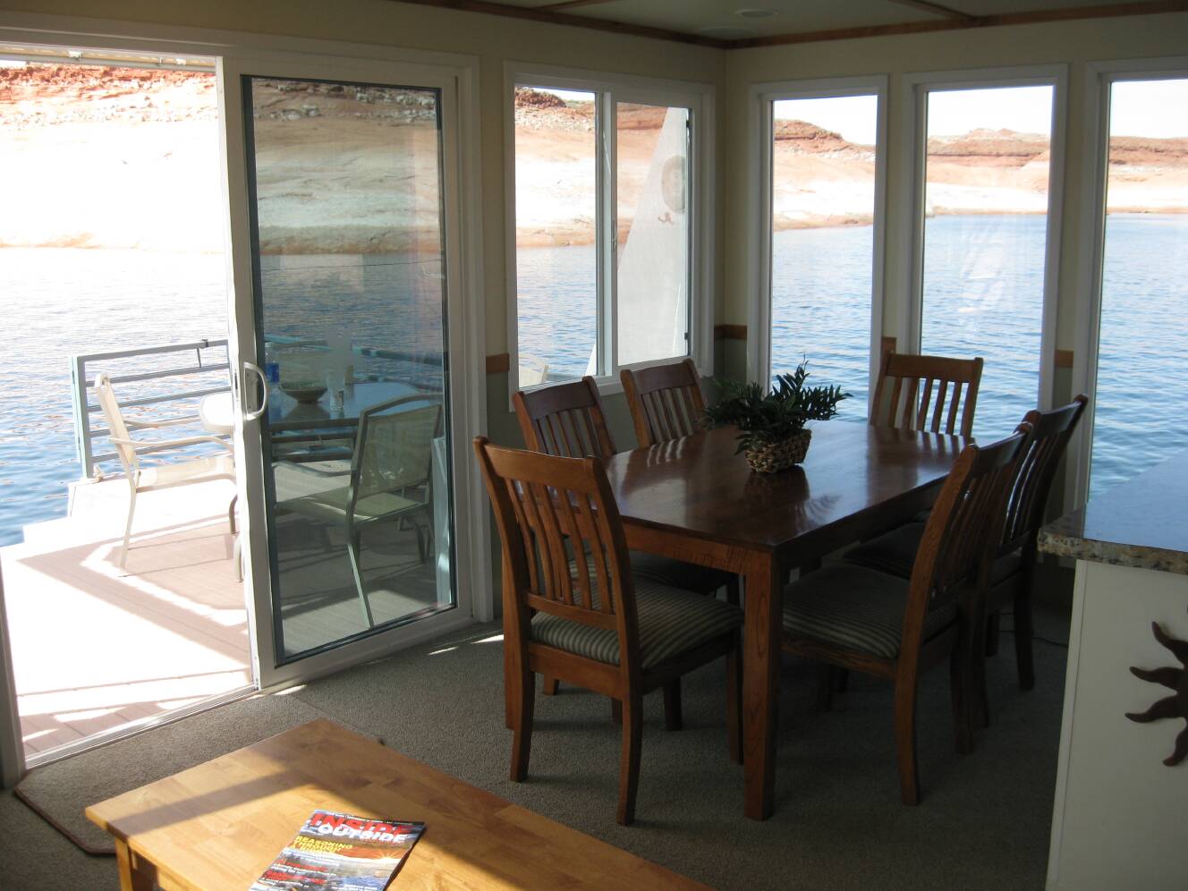 A photo of this 2004 Custom Houseboat