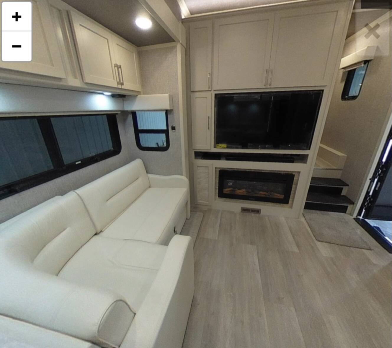 A photo of this 2022 Luxe TOY HAULER 48FB