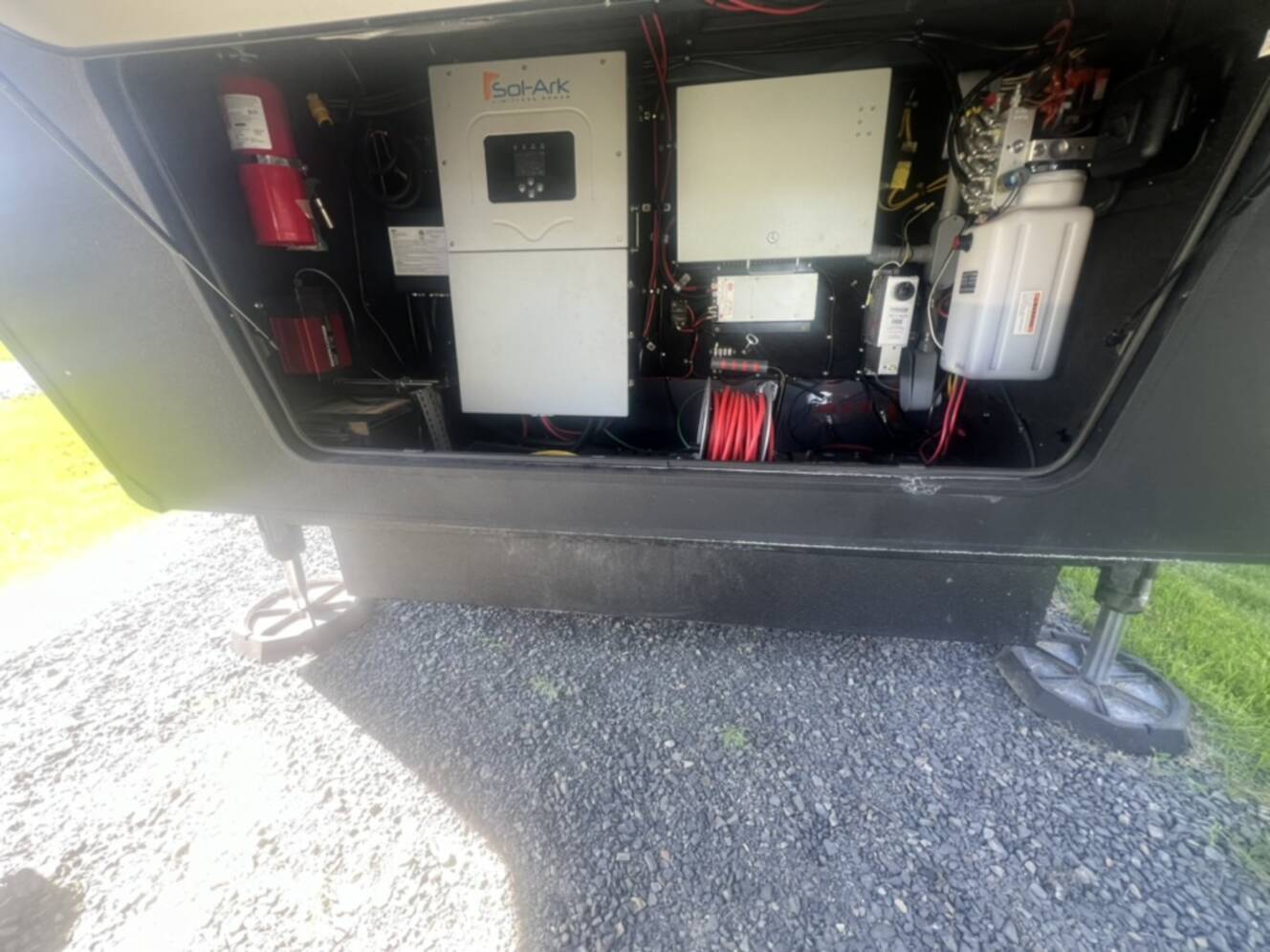 A photo of this 2022 Luxe TOY HAULER 48FB