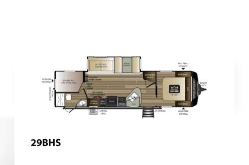 2020 Keystone Rv Cougar 29BHS in albemarle NC