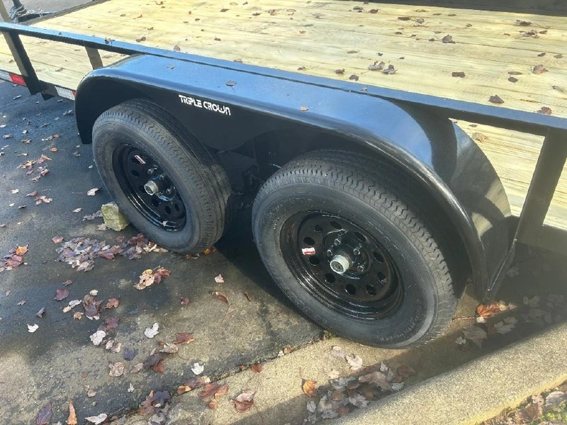 2025 TRIPLE CROWN 6X16 UTILITY W/BRAKE