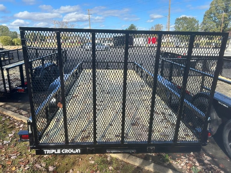 2025 TRIPLE CROWN 6X16 UTILITY W/BRAKE