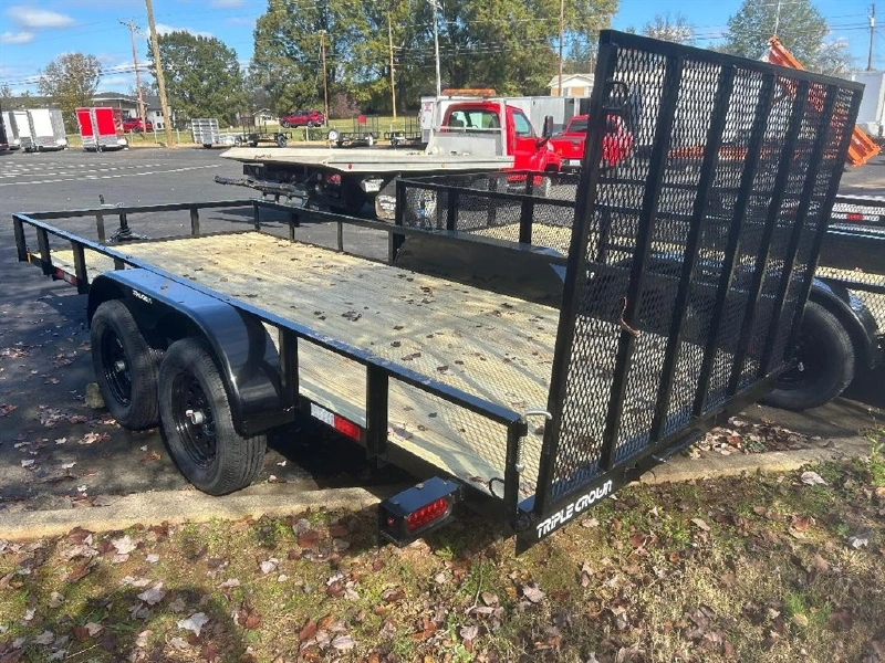 2025 TRIPLE CROWN 6X16 UTILITY W/BRAKE