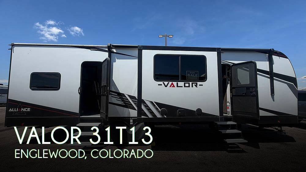2023 Alliance Rv Valor 31T13 Travel Trailer Toy Hauler RV