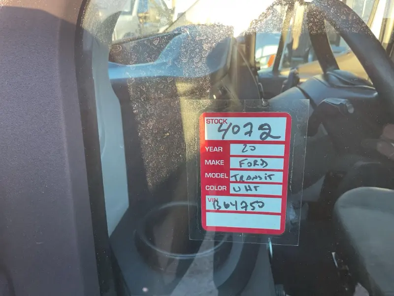 2020 FORD TRANSIT