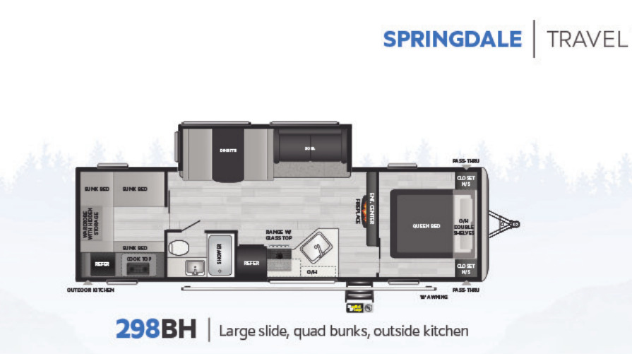 2021 Keystone SPRINGDALE 298BH RV