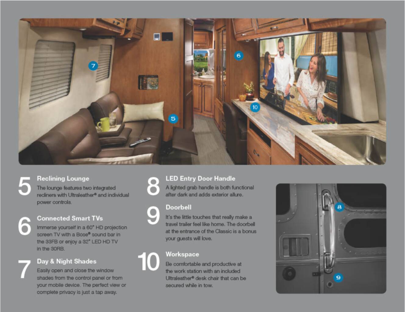 A photo of this 2020 Airstream CLASSIC 33FB