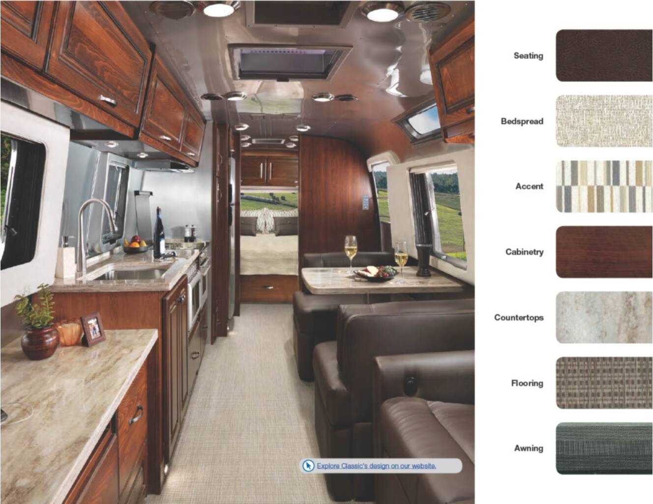 A photo of this 2020 Airstream CLASSIC 33FB