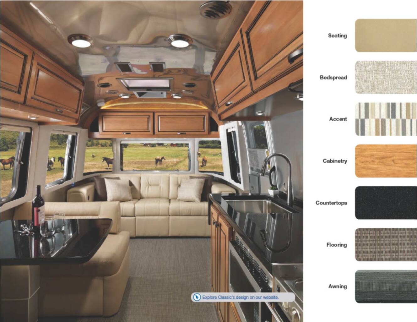 A photo of this 2020 Airstream CLASSIC 33FB