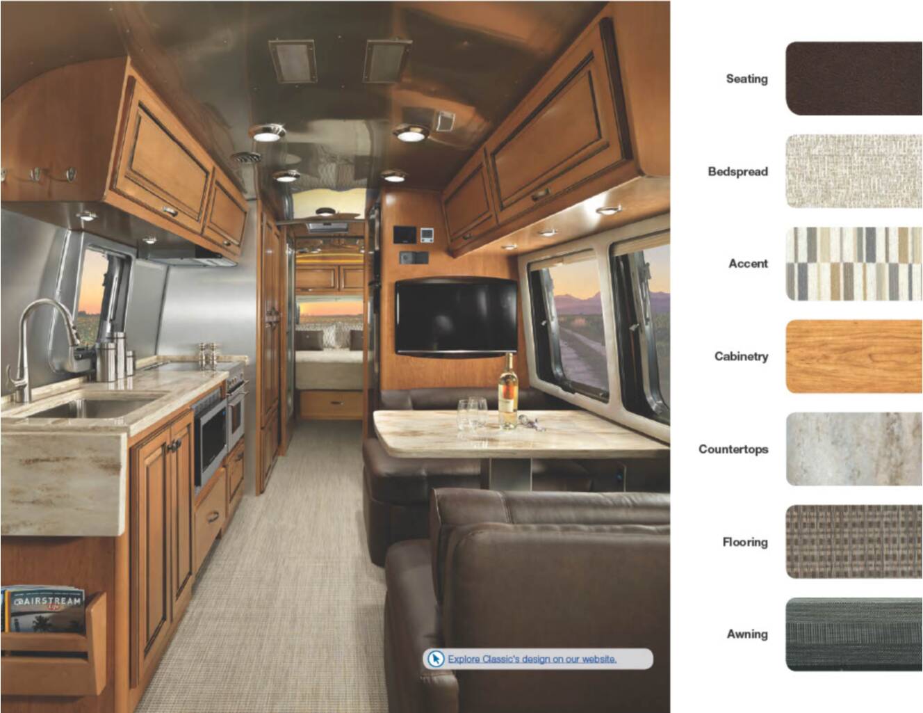 A photo of this 2020 Airstream CLASSIC 33FB