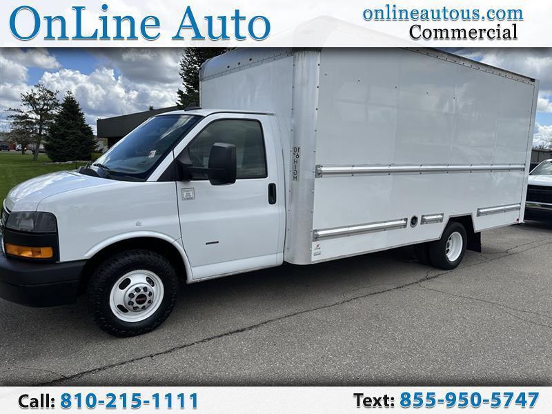 2021 GMC G3500 1 TON SAVANA 16’ BOX CUTAWAY in Swartz Creek, MI