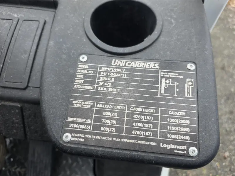 2023 UNICARRIER PF35LP