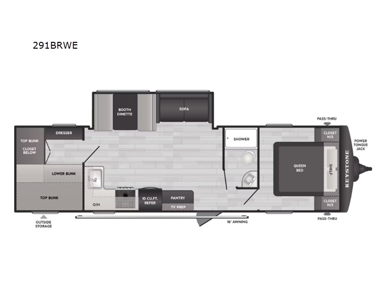 2026 Keystone Rv Hideout Sport 291BRWE in eugene OR