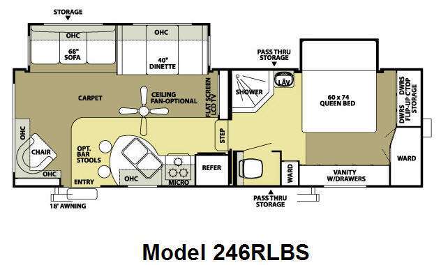 2008 Forest River Rv Salem LA 246RLBS in chippewa falls WI