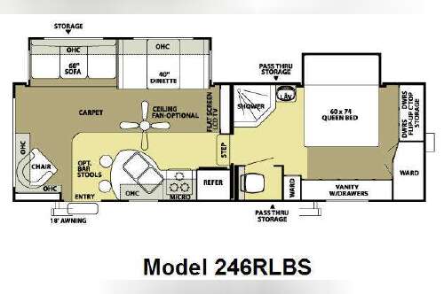 2008 Forest River Rv Salem LA 246RLBS in chippewa falls WI