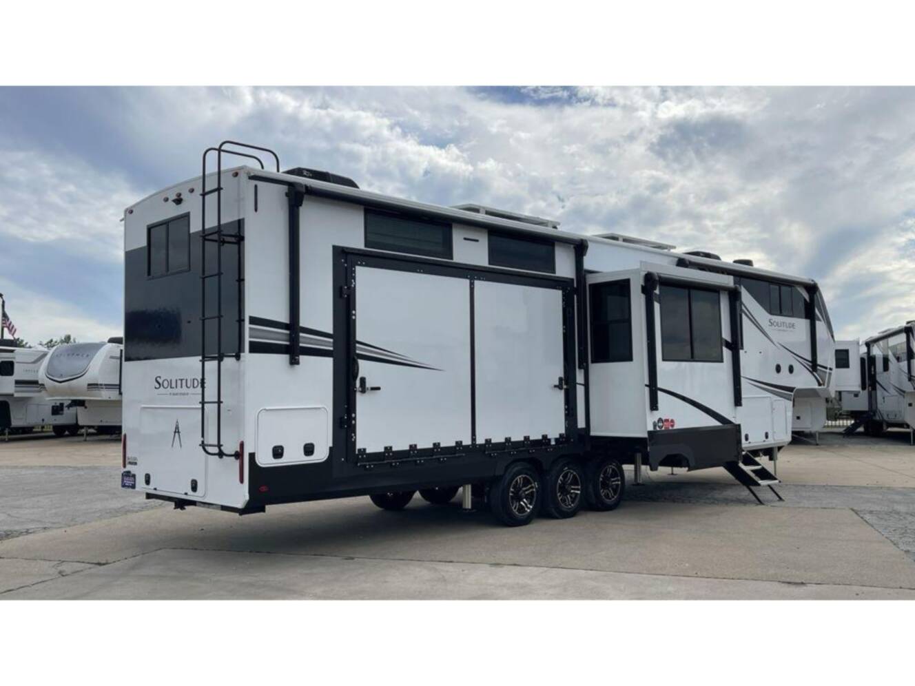 A photo of this 2026 Grand Design Solitude 414LJMJ